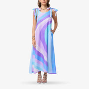 Blue Rainbow Dress