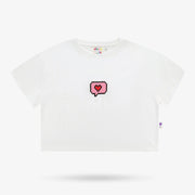 Heart Cropped T-Shirt