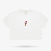 Ice Cream Cropped T-Shirt