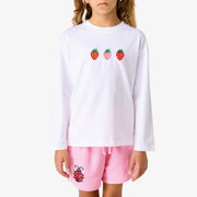Kids Strawberries Long Sleeve T-Shirt