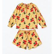 Cherry Picked Shorts Set