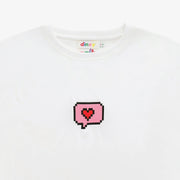 Heart Cropped T-Shirt