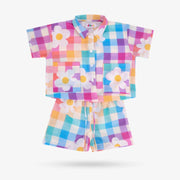 Kids Checkered Set