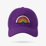 Purple Rainbow Hat (One-Size)