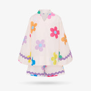 Summer Flower Shorts Set