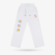 White Flower Sweatpants