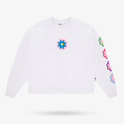 White Flower Sweater