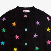 Black Stars Cardigan