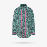 Green Leopard Pants Set