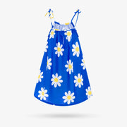 Kids Blue Daisy Dress