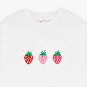 Kids Strawberries Long Sleeve T-Shirt
