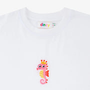 Seahorse Cropped T-Shirt