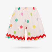 Happy Polka Shorts Set