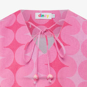 Kids Pink Starburst Dress
