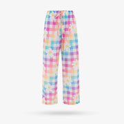 Checkered Pants Set