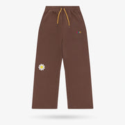 Chocolate Brown Half-Zip Sweater Set