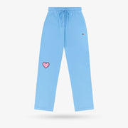 Blue Flowers Polo Pants Set