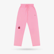 Pink Cherry Polo Pants Set