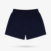 Navy Smiley Polo Shorts Set